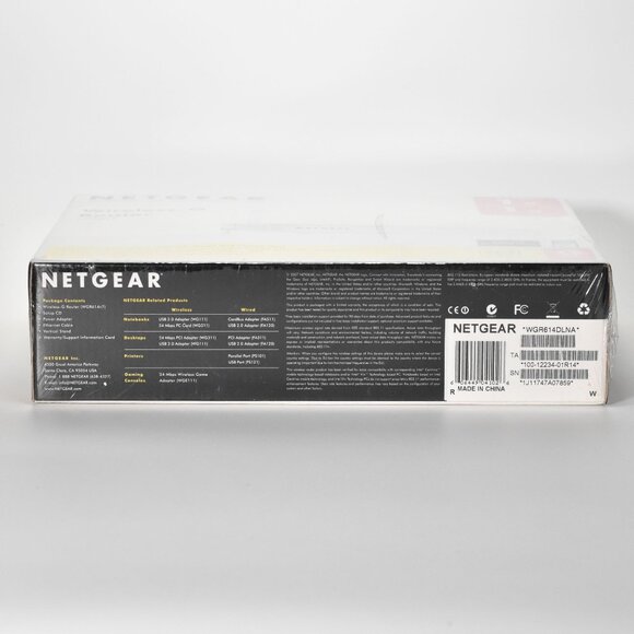 Netgear WGR614 Wireless G Router 54MBPS WGR614DLNA NEW SEALED - Picture 8 of 8